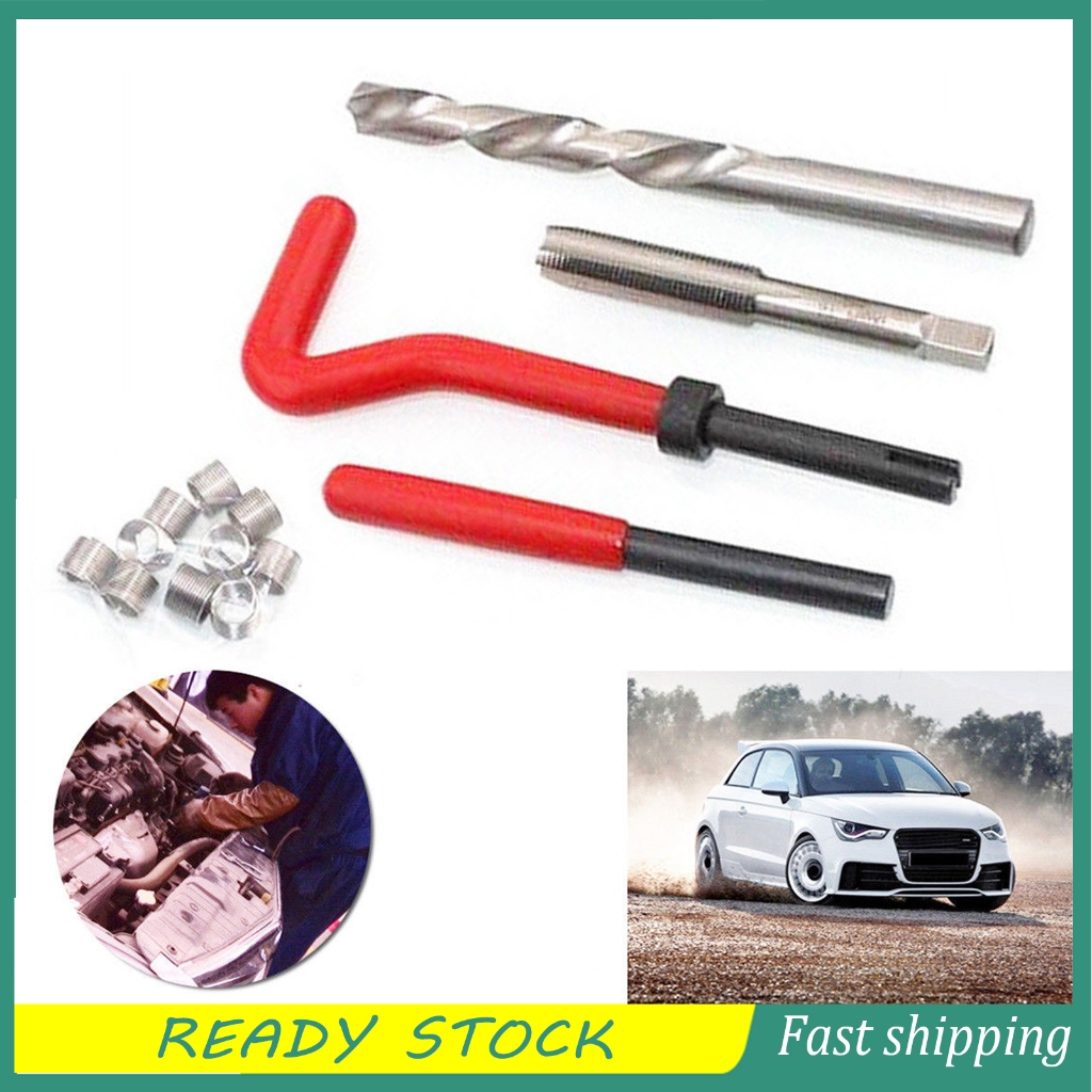 Jual 30Pcs Metric Thread Repair Insert Kit M5 M6 M8 Helicoil Car Pro