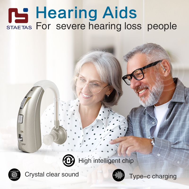 STAETAS original ear hearing aid for severe hearing loss, mini Sound