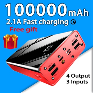 Power Bank 100000mAh Portable Fast Charging PowerBank 100000 mAh 4