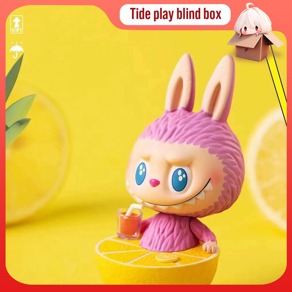 POPMART THE MONSTERS labubu fruit series blind box hand do toy tide ...