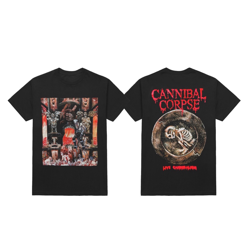 Cannibal Corpse T-SHIRT - live Cannibalism | Shopee Malaysia