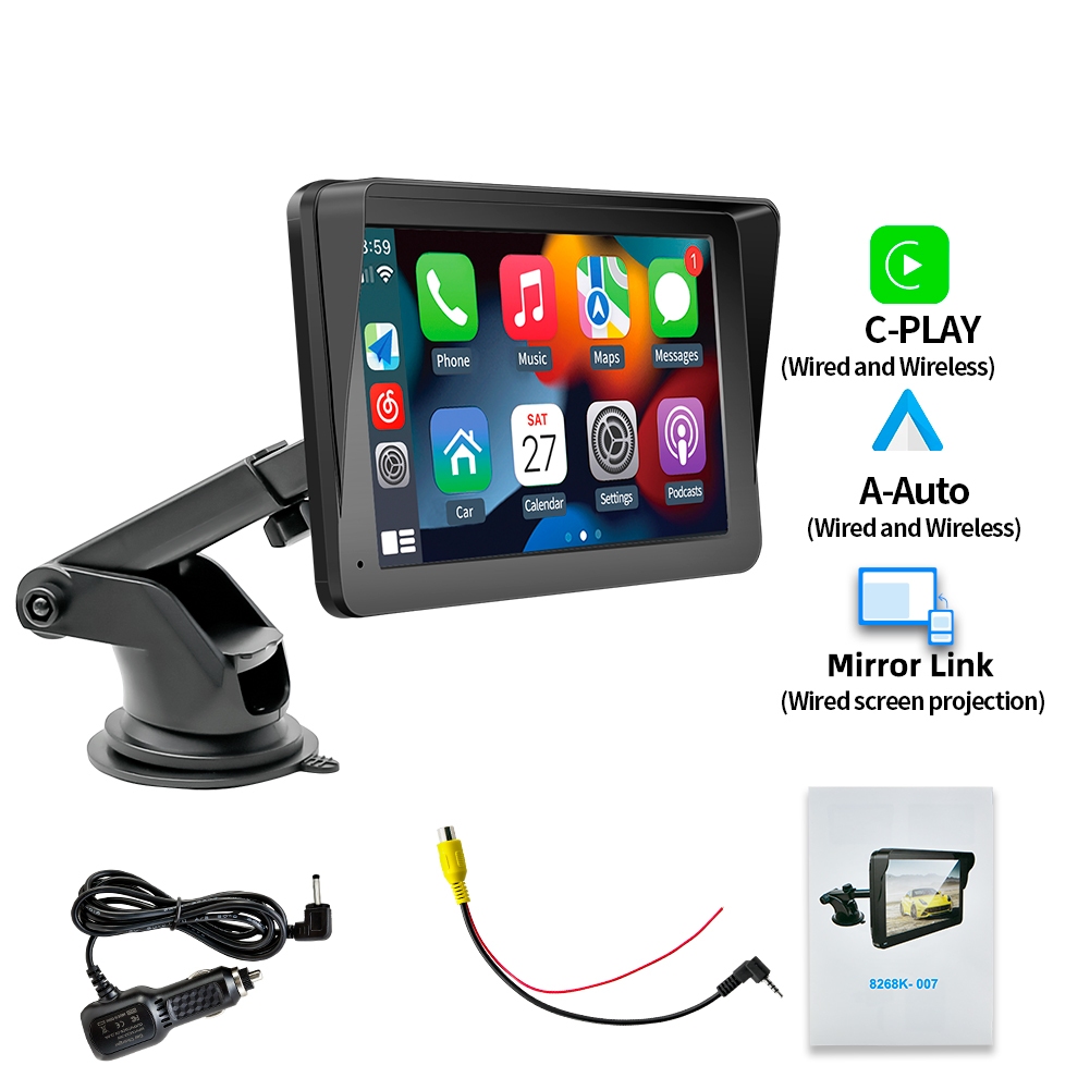 7 inch Universal Car Mp5 Radio Player Auto Portable Multimedia Wireless ...