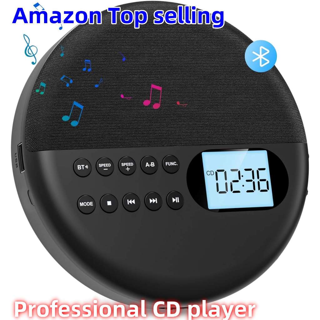 [Amazon top selling] walk man,Portable Personal CD Player and MP3 Player with Anti Skip