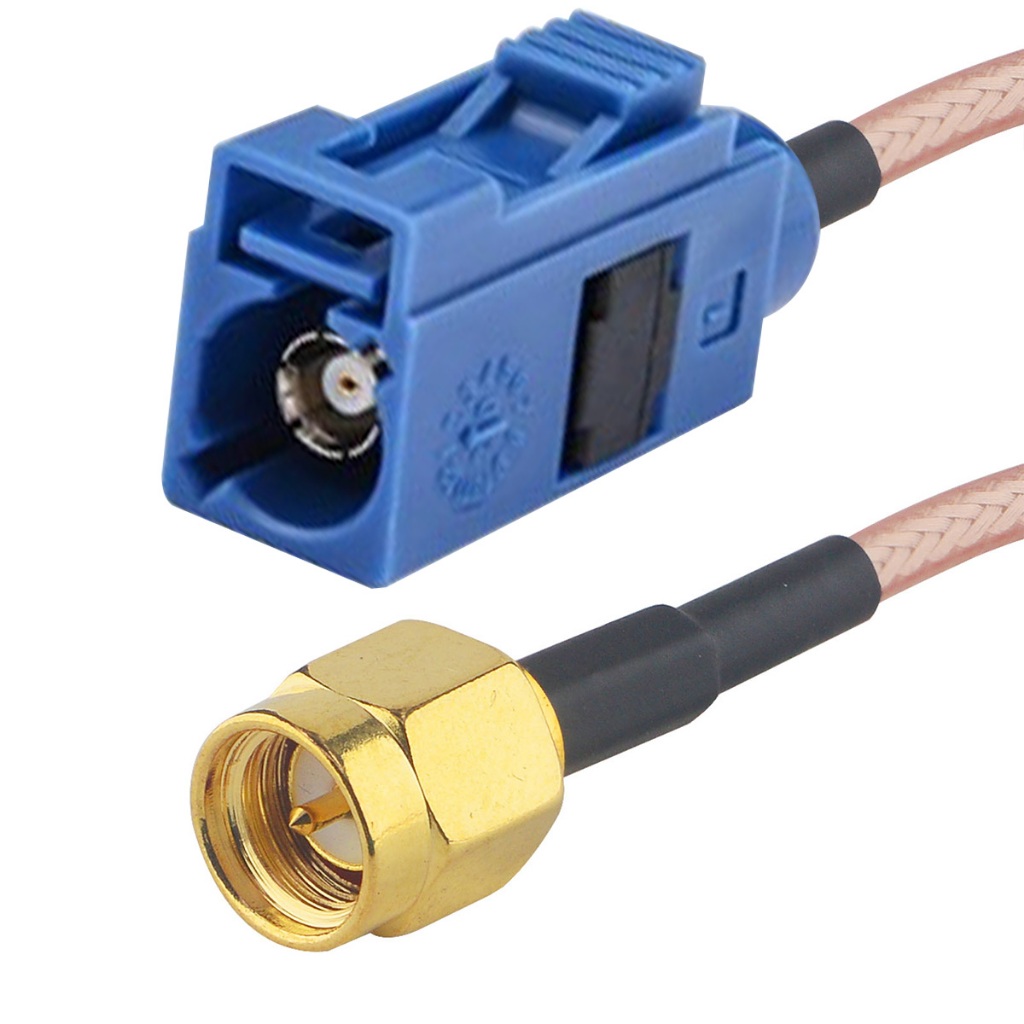 Vehicle Car GPS Antenna Adapter Cable SMA to Fakra Male Female Coaxial