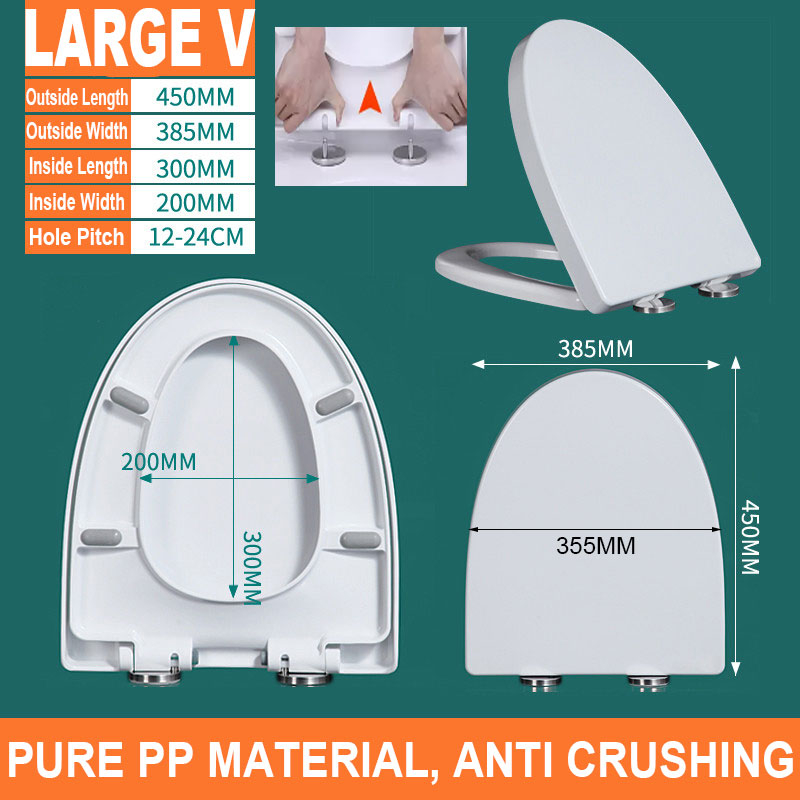 【1 Year Warranty 】Toilet Bowl Seat Cover 马桶盖 Toilet Seat Cover