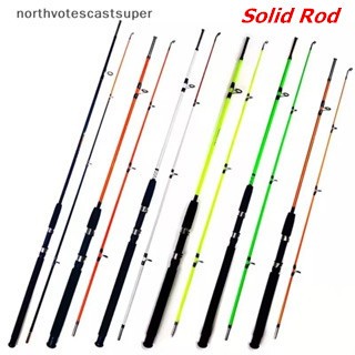 Fishing Rod Fishing Rod Colorful 1.68M Ul Spinning Rod Solid Tip Trout Rod  Carbon Rod for Light Jigging Fishing Rod Perch Slow 3-7g Lure Weight  Fishing Gifts (Color : White) : 