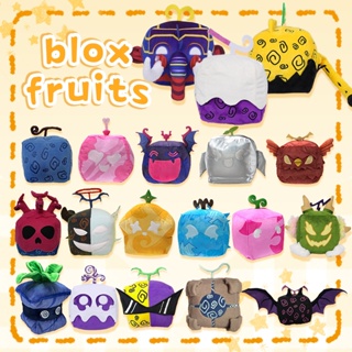 Blox Fruits Anime Game Plush Toy Fruit Leopard Pattern Box
