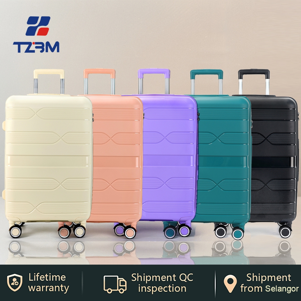 TZJM 3 in 1 Luggage Signature HANA Unbreakable Polypropylene Luggage PP ...