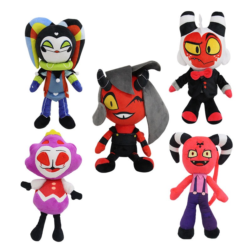 Helluva Boss Plush Plush Toys Dolls Clown Plush Toys Helluva Boss ...