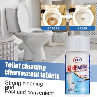 4pcs/pack Toilet Cleaning Block, Household Toilet Cleaner