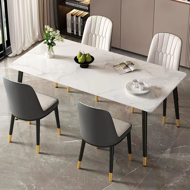 Sintered Stone Table Set Dining 1 Table+4 chairs/Butterfly Chair ...