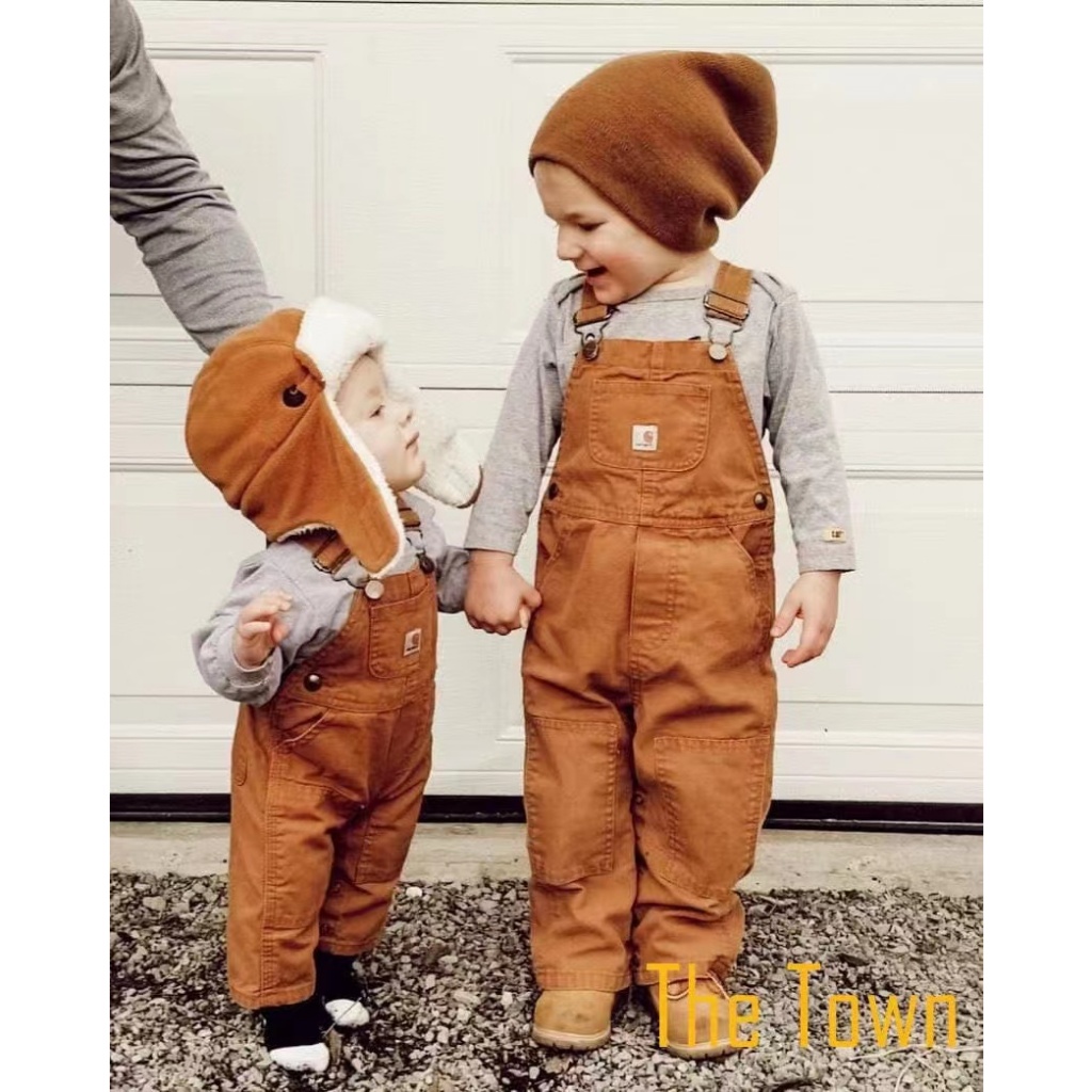 Children's carhartt outlet overalls