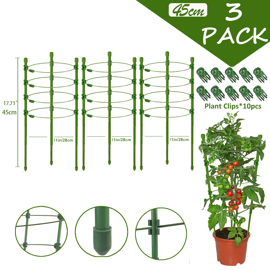 4/3/2/1pcs Plant Stem Support Durable Monstera Plant Support Hooks Plant Clips For Monstera