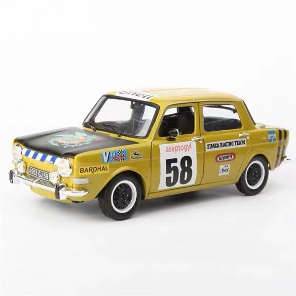 Norev 1/43 Simca 1000 4CV 1970 – Rare – Miniature Collection – Occasion Excellent état