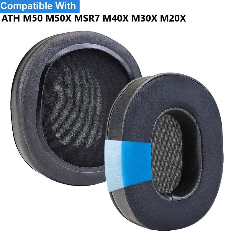 Cooling Gel Ear Pads For AudioTechnica ATH M50 M50X MSR7 M40X M30X