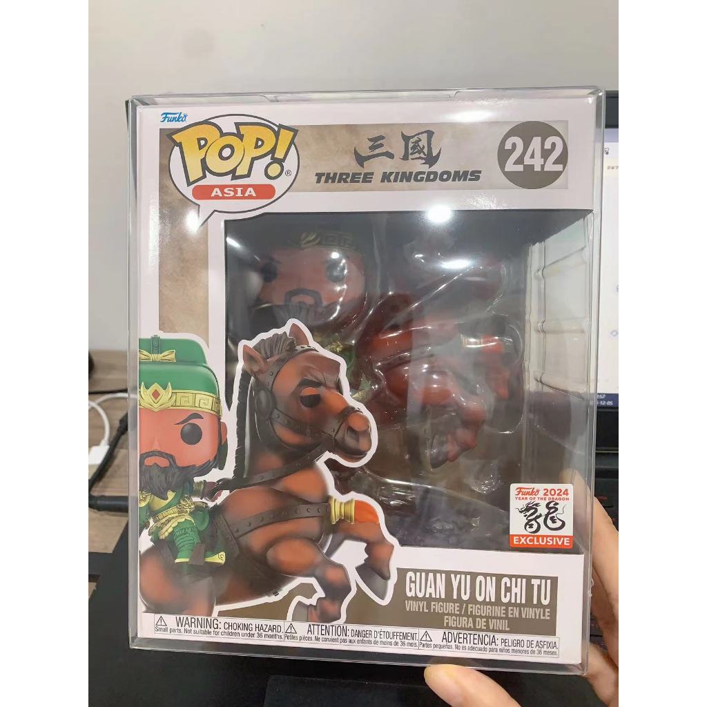 Funko pop Limited Edition GUAN YU ON CHI TU 6-Inch Figure of the Three ...