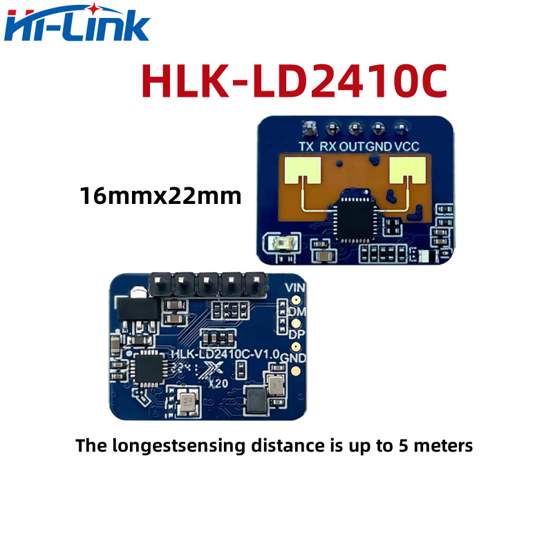 Hott Hi-Link High Sensitivity LD2410C 24GHz MM Wave Human Presence ...