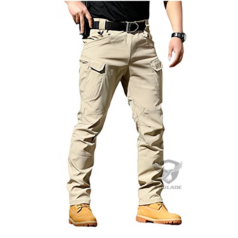 Eaglade Black Tactical Cargo Pants for Men in Black IX7 | Shopee Malaysia