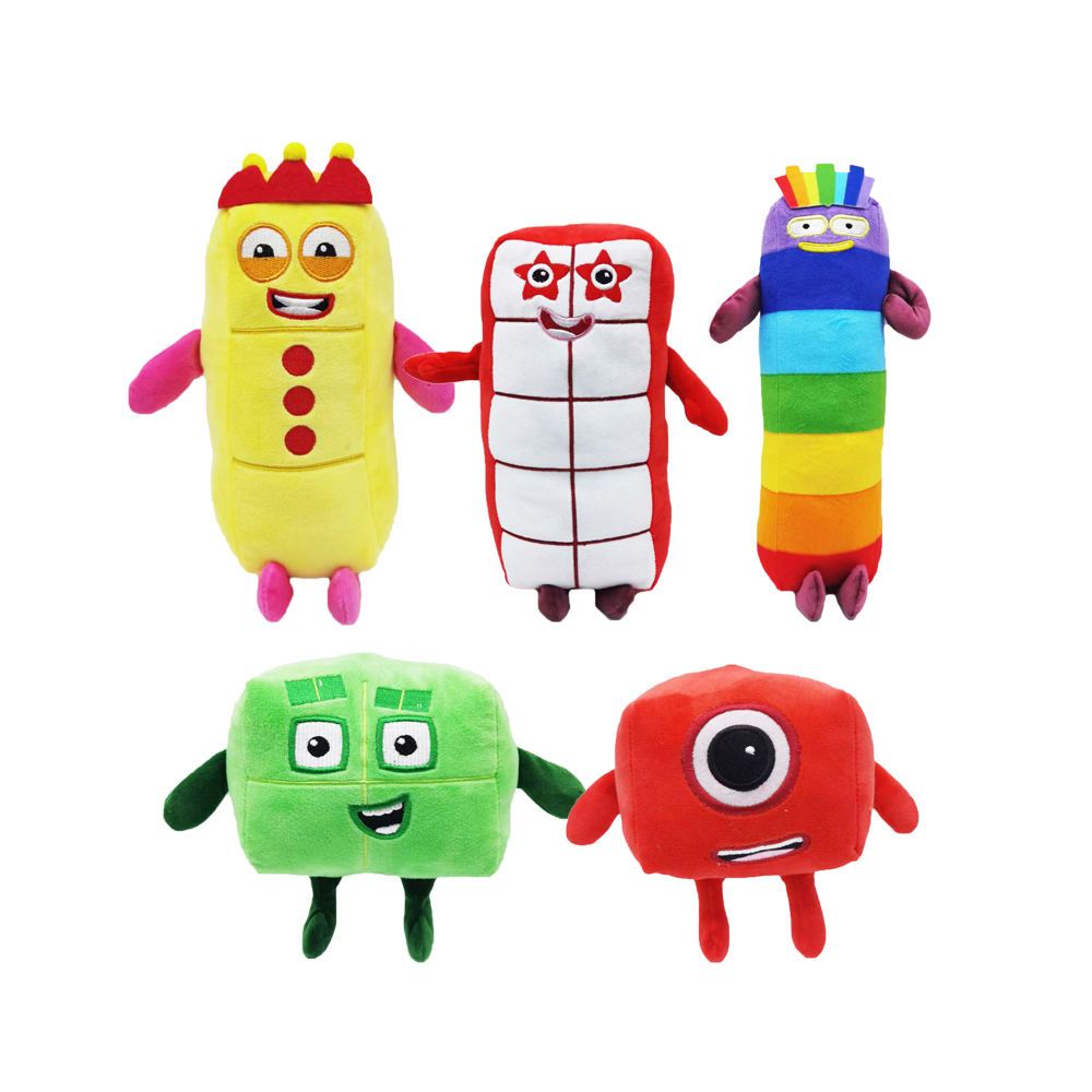 Numberblocks Children's Doll Digital Building Block Plush Toy Children