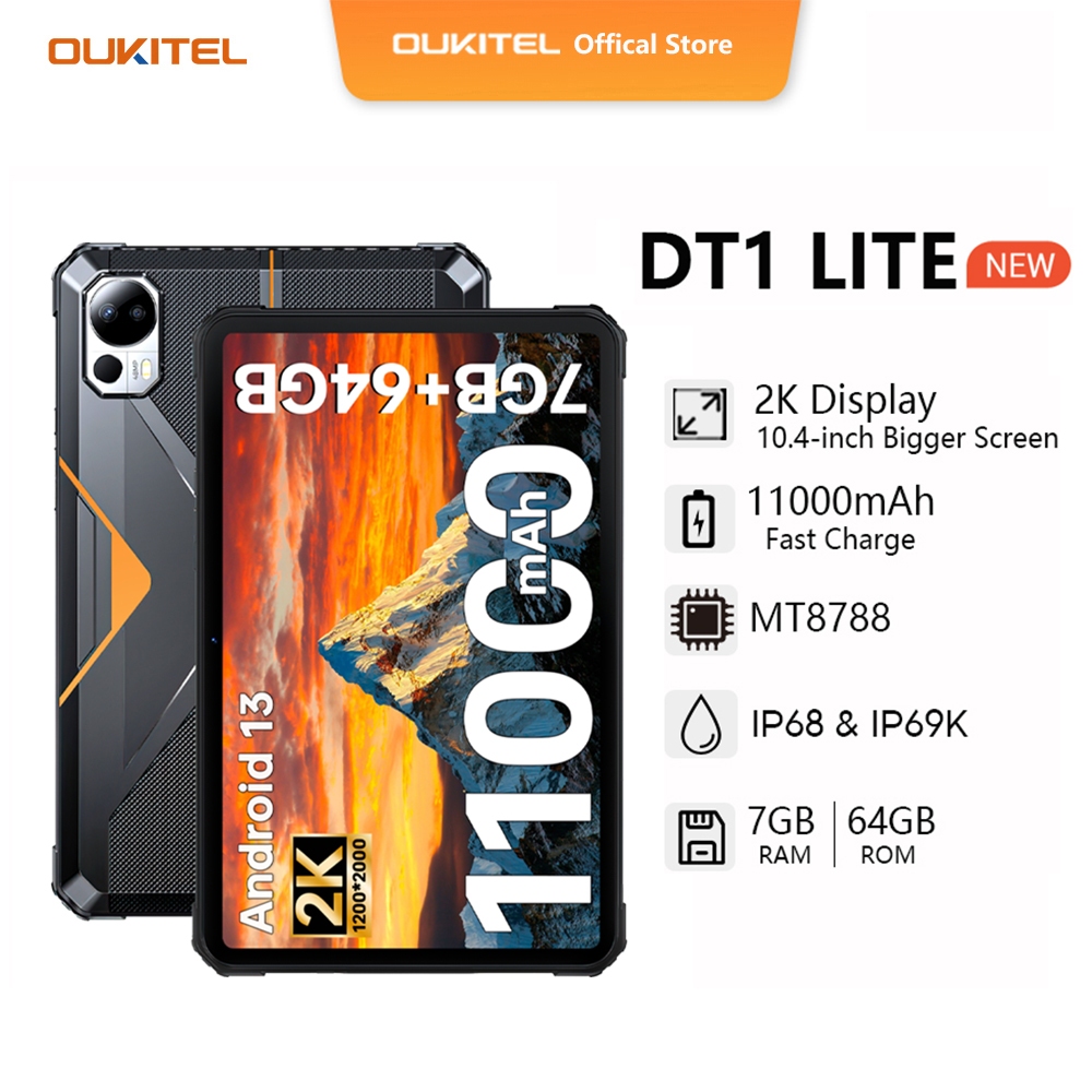 Tableta Fossibot Dt1 10.4'' Robusta De 11000mah 16gb 256gb | Meses sin interés