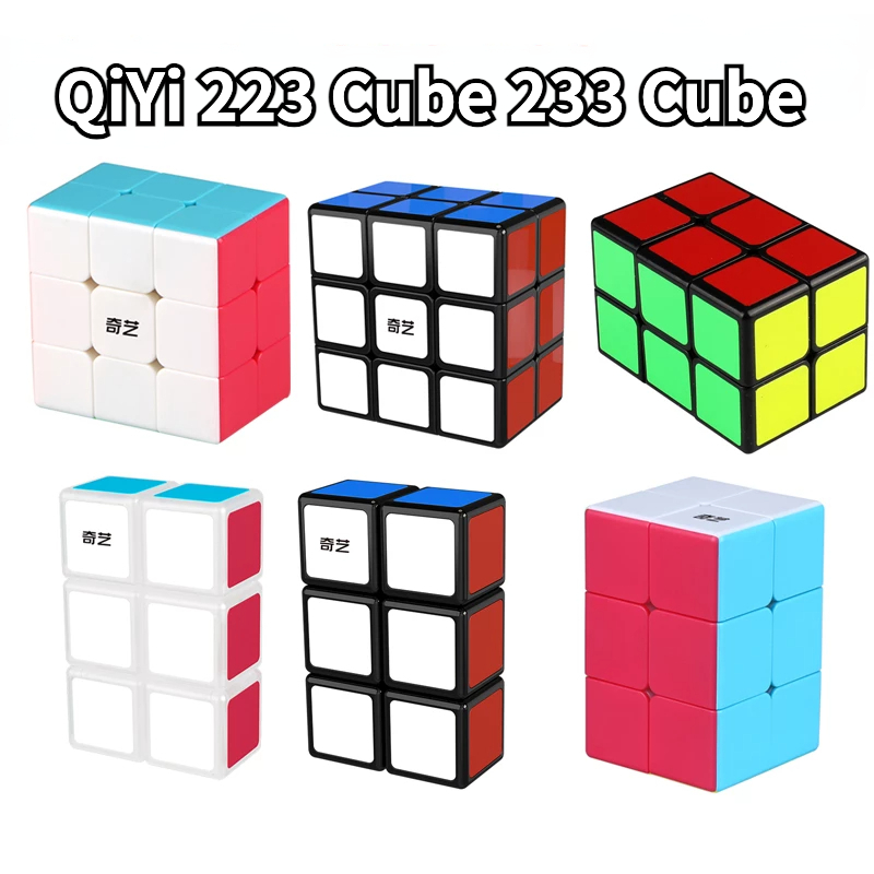 [Picube] QiYi 2x2x3 2x3x3 Magic Cube 223 cube 332 Black 233 ...