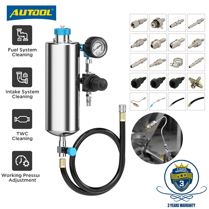 AUTOOL Car Fuel Cleaning Machine Washing Tool Automotive Non Dismantle ...