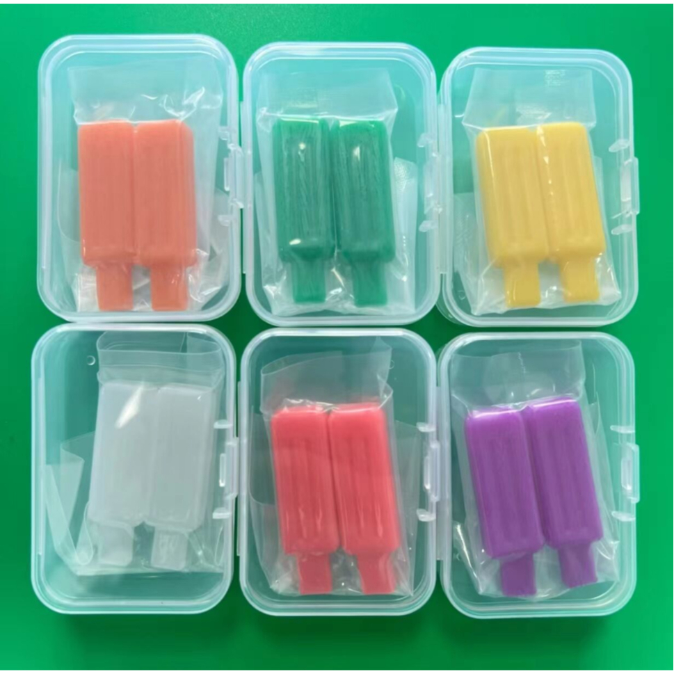 2Pcs/box Popsicle Type Tooth Chew Aligners Chewies Invisible Retainer