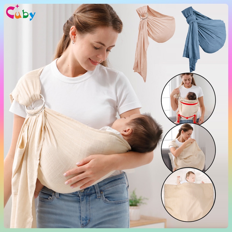 Newborn Ring Sling Year Old Stock CUBY Baby Carrier Double Ring