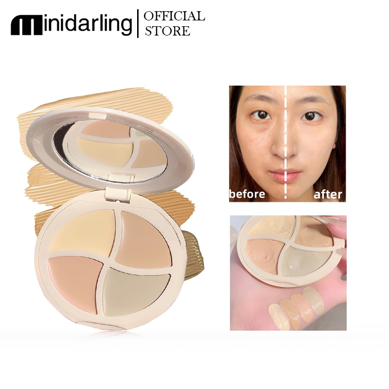 SWEET MINT 4 color concealer Liquid Concealer Full Coverage Makeup to ...