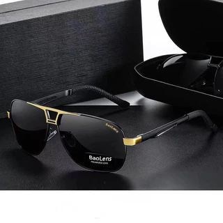 MENSPE Classic Polarized Men Sunglasses for Men UV400 Protection Cermin  Mata Hitam Men Sun Glasses Driving