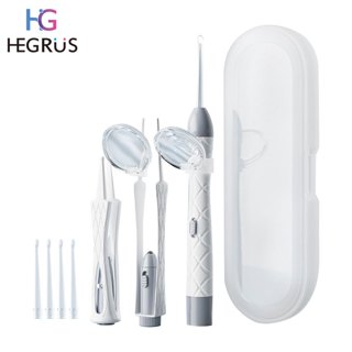 Luminous Electric Suction Ear Spoon Rechargeable Ear Pick Led