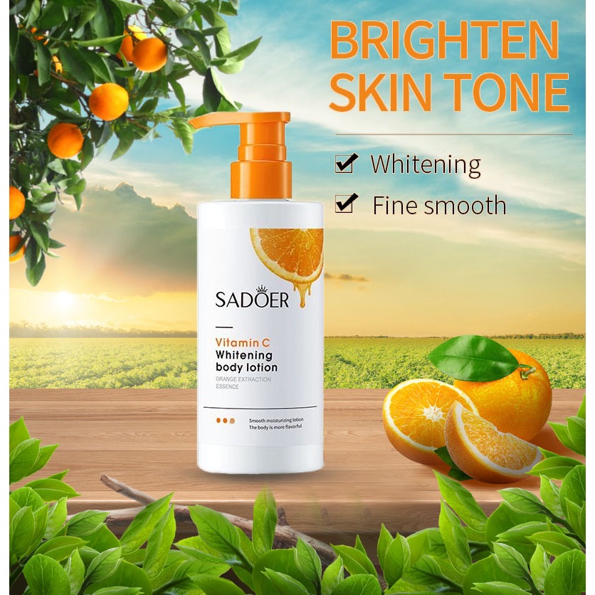 Body Lotion Whitening Body Lotion 250g Body Lotion sadoer Vitamin C