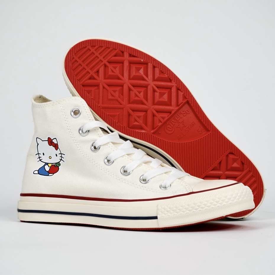 Converse x hello kitty chuck 7 on sale canvas high top