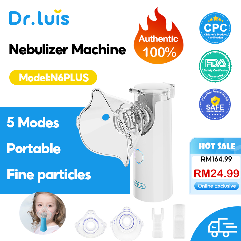 Dr.Luis Nebulizer Machine Portable Nebulizer Ultrasonic Nebulizer Spray ...