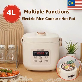 Mini Rice Cooker Keep Warm Multi-functional Small Capacity Ceramic Enamel Inner  Pot Rice Cooker 1.2L 220V