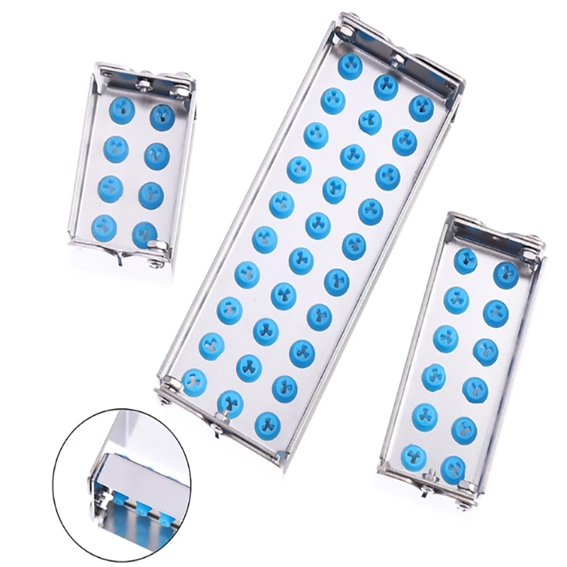 Dental Diamond Bur Disinfection Holder High/low Speed Burs Box ...