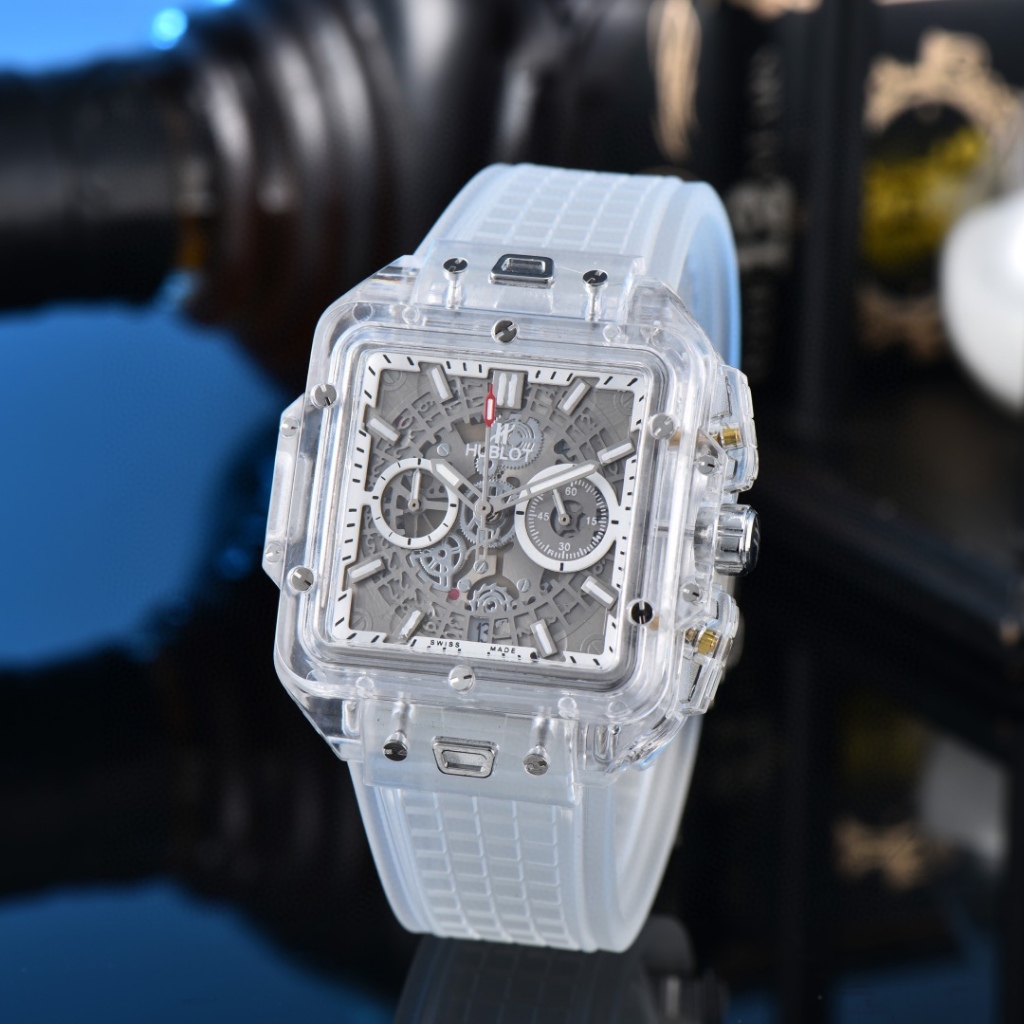 Fashionable and casual men's watch, five hand multifunctional timing ...