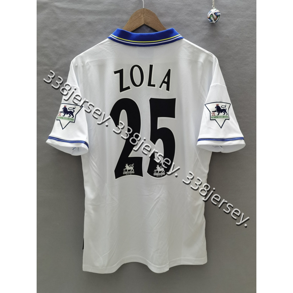 CHE 98-00 Chelsea ZOLA DESAILLY away 3A Custom retro football shirt ...