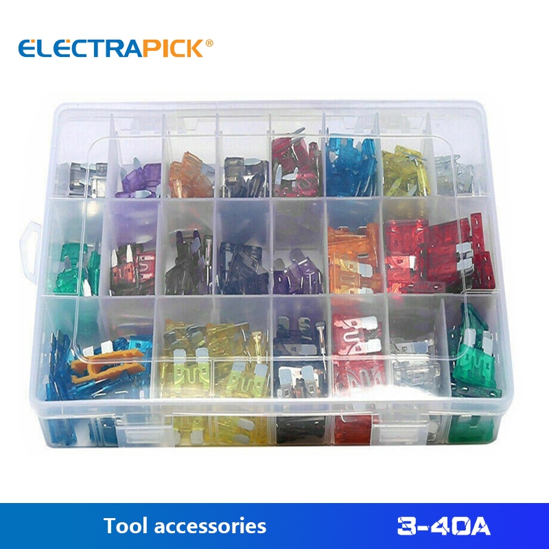 Fusibili Mini Per Auto A Lama Kit 100 Pz Con Estrattore - Foto 8