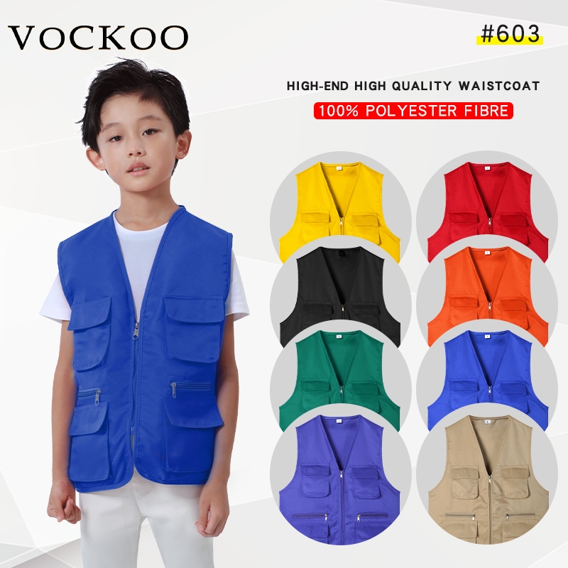 Kids multi deals pocket waistcoat