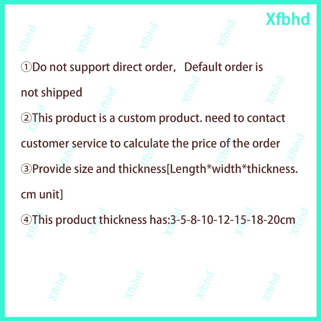 Customized 50D highdensity sofa cushion memory foam sponge cushion