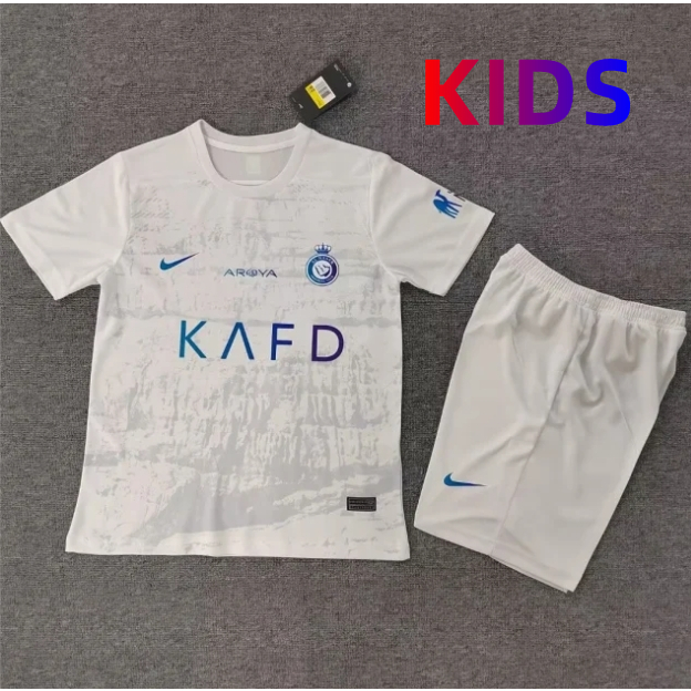 23/24 Al Nassr Children's Football Kit Ronaldo CR7 Shopee Malaysia