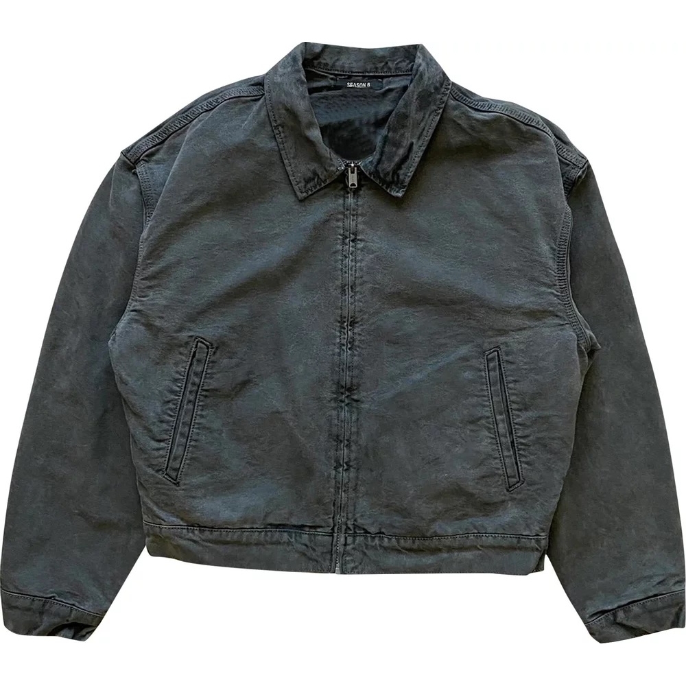 Kanye West Yeezy Season6 Washed denim jacket | Shopee Malaysia