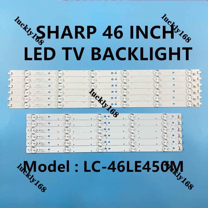 LC-46LE450M SHARP 46 INCH LED TV BACKLIGHT ( LAMP TV ) 46LE450M 46 ...
