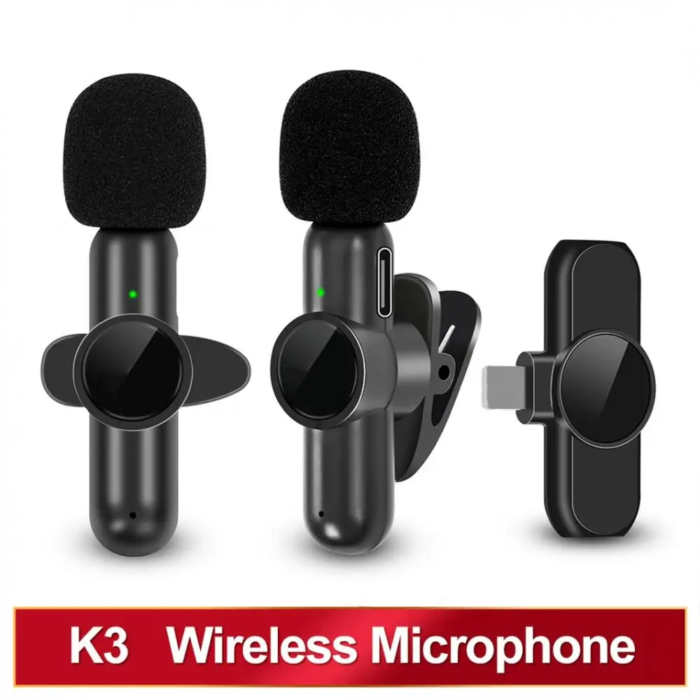 Wireless Lavalier Microphone Private Model K3 Live Broadcast Microphone