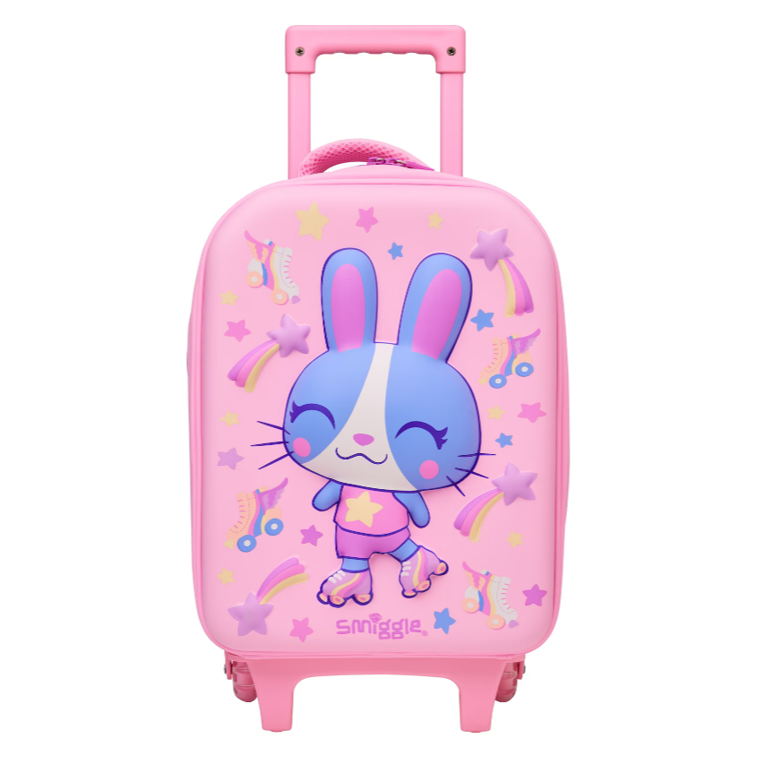Smiggle rabbit Movin' Junior Hardtop Trolley Bag Shopee Malaysia