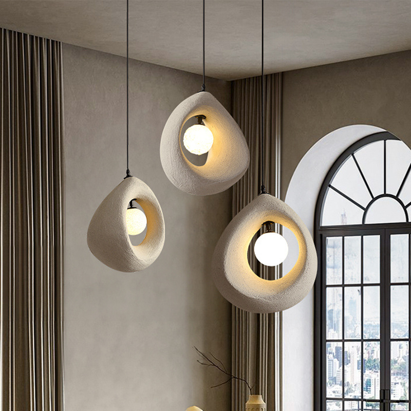 Nordic Wabi Sabi Pendant Light Minimalist Kitchen Pendant Light Living ...