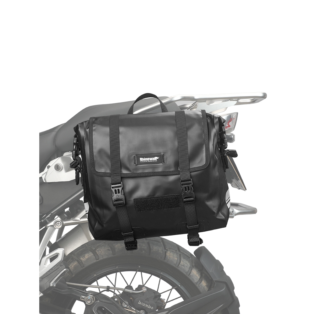 Rhinowalk Motorcycle Saddlebag Waterproof Motor Luggage Pack Quick Release Motorbike Side Bag 20l Fits Most Adventure And Sports Bike Motorcycle - View #7