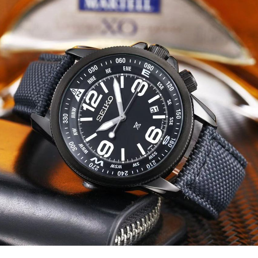 SEIKO Watch Original 2 Year Warranty Men s Japanese Watch Outdoor Sports Nylon Watch Jam Tangan Lelak SRPC31 33J1