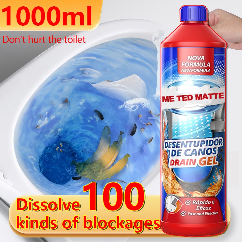 Dissolve 1000 types of blockages HB Pipe Cleaner drain clog remove clog